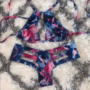 Women’s 2 Piece Rave Set, OS